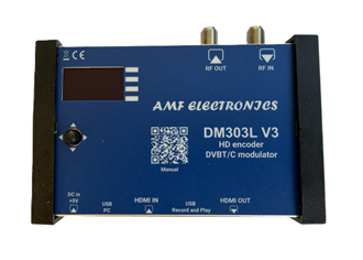 DM 303L V3 HD, DVB-T Διαμορφωτής, HDMI Loop + Info